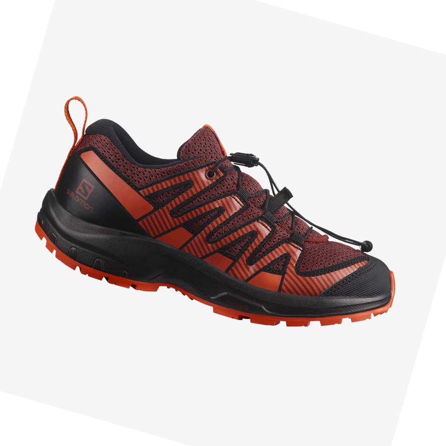 Salomon XA PRO V8 Trail Futócipő Gyerek Narancssárga | HU 3593RVD